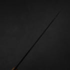 Bunka VG-10 Mirror Damascus Walnut Handle 180mm - Blue (7”)-[Musashi]-[Japanese-Kitchen-Knives]