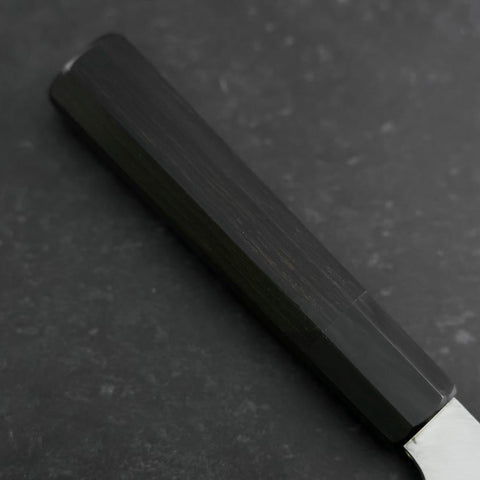 Bunka VG-10 Polished Buffalo Ebony Handle 165mm (6.5”)-[Musashi]-[Japanese-Kitchen-Knives]