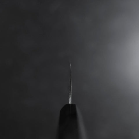 Bunka VG-10 Polished Buffalo Ebony Handle 165mm-[Musashi]-[Japanese-Kitchen-Knives]