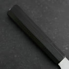 Bunka VG-10 Polished Buffalo Ebony Handle 165mm-[Musashi]-[Japanese-Kitchen-Knives]