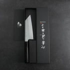 Bunka VG-10 Polished Buffalo Ebony Handle 165mm-[Musashi]-[Japanese-Kitchen-Knives]