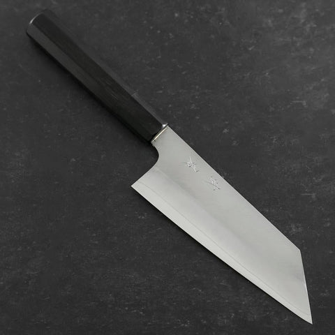 Bunka VG-10 Polished Buffalo Ebony Handle 165mm-[Musashi]-[Japanese-Kitchen-Knives]
