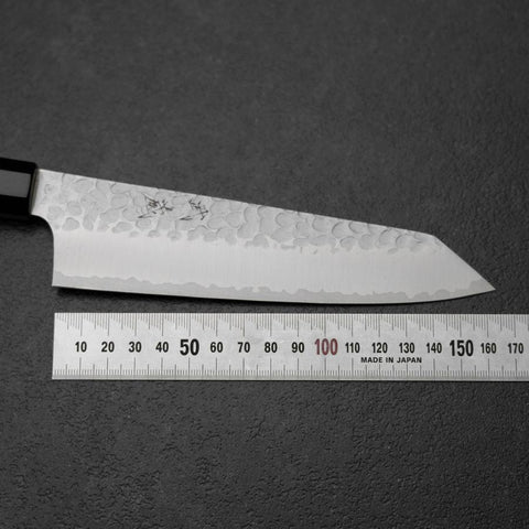 Bunka VG-10 Tsuchime Buffalo Ebony Handle 165mm-[Musashi]-[Japanese-Kitchen-Knives]