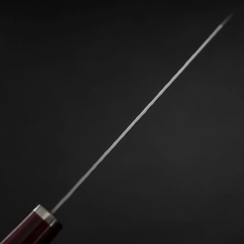 Bunka VG-10 Tsuchime Cherry Red Handle 165mm-[Musashi]-[Japanese-Kitchen-Knives]