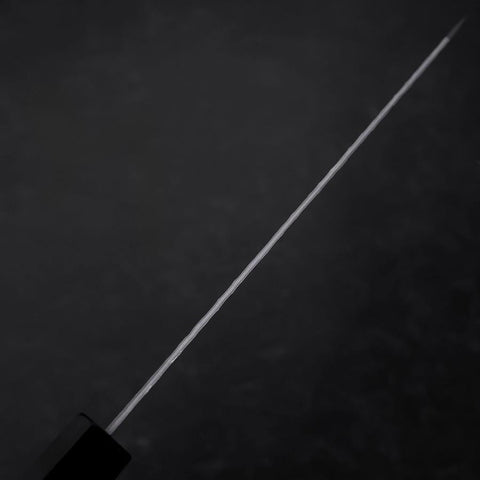 Bunka VG-10 Tsuchime Ebony Handle 180mm-[Musashi]-[Japanese-Kitchen-Knives]