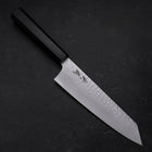 Bunka VG-10 Tsuchime Ebony Handle 180mm-[Musashi]-[Japanese-Kitchen-Knives]