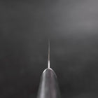 Bunka VG-10 Tsuchime Oval Charcoal Handle 165mm-[Musashi]-[Japanese-Kitchen-Knives]