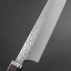 Bunka VG-10 Tsuchime Oval Charcoal Handle 180mm-[Musashi]-[Japanese-Kitchen-Knives]
