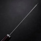 Bunka VG-10 Tsuchime Oval Mahogany Handle 165mm (6.5”)-[Musashi]-[Japanese-Kitchen-Knives]