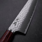 Bunka VG-10 Tsuchime Oval Mahogany Handle 165mm-[Musashi]-[Japanese-Kitchen-Knives]
