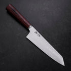 Bunka VG-10 Tsuchime Oval Mahogany Handle 165mm-[Musashi]-[Japanese-Kitchen-Knives]