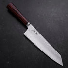 Bunka VG-10 Tsuchime Oval Mahogany Handle 180mm-[Musashi]-[Japanese-Kitchen-Knives]
