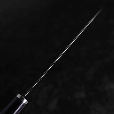 Bunka VG-10 Tsuchime Oval Purple Handle 165mm (6.5”)-[Musashi]-[Japanese-Kitchen-Knives]