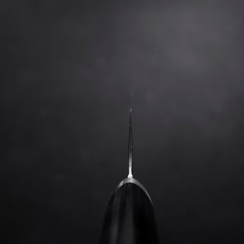 Bunka VG-10 Tsuchime Oval Purple Handle 165mm-[Musashi]-[Japanese-Kitchen-Knives]