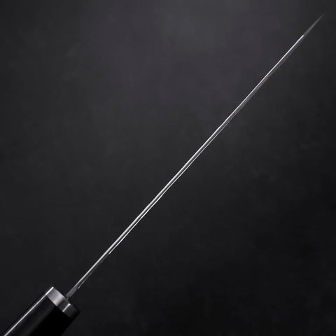 Bunka VG-10 Tsuchime Oval Purple Handle 180mm-[Musashi]-[Japanese-Kitchen-Knives]