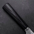 Bunka VG-10 Tsuchime Oval Purple Handle 180mm-[Musashi]-[Japanese-Kitchen-Knives]