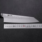 Bunka VG-10 Tsuchime Oval Purple Handle 180mm-[Musashi]-[Japanese-Kitchen-Knives]