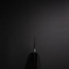 Bunka White Steel #2 Bokashi Buffalo Ebony Handle 165mm-[Musashi]-[Japanese-Kitchen-Knives]