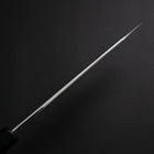 Bunka White Steel #2 Bokashi Buffalo Ebony Handle 165mm-[Musashi]-[Japanese-Kitchen-Knives]