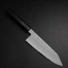 Bunka White Steel #2 Bokashi Buffalo Ebony Handle 165mm-[Musashi]-[Japanese-Kitchen-Knives]
