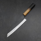 Bunka White Steel #2 Kurouchi Yaki Urushi Handle 190mm (7.5”)-[Musashi]-[Japanese-Kitchen-Knives]