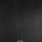 Bunka White Steel #2 Kurouchi Oak Handle 190mm-[Musashi]-[Japanese-Kitchen-Knives]