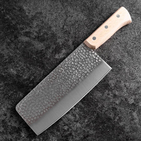 Chinese Cleaver AUS-6 Tsuchime Western Handle 180mm (7”)