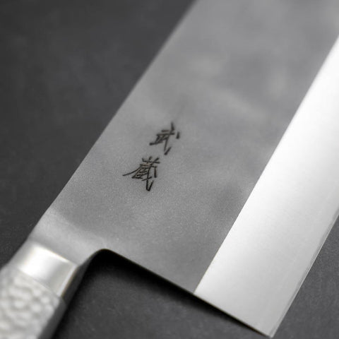 Chinese Cleaver AUS-8 Nashiji Western Stainless Handle 205mm (8.1”)