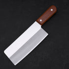 Chinese Cleaver VG-10 Damascus Cherry Handle 180mm-[Musashi]-[Japanese-Kitchen-Knives]