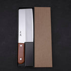 Chinese Cleaver VG-10 Damascus Cherry Handle 180mm-[Musashi]-[Japanese-Kitchen-Knives]