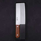 Chinese Cleaver VG-10 Damascus Cherry Handle 180mm-[Musashi]-[Japanese-Kitchen-Knives]