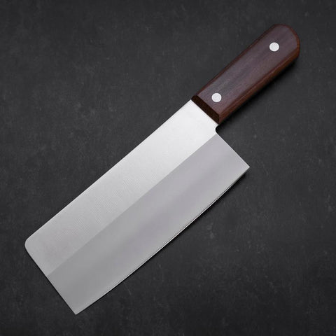 Chinese Cleaver VG-10 Polished Cherry Handle 180mm-[Musashi]-[Japanese-Kitchen-Knives]
