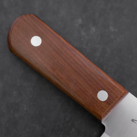 Chinese Cleaver VG-10 Polished Cherry Handle 180mm-[Musashi]-[Japanese-Kitchen-Knives]