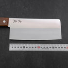 Chinese Cleaver VG-10 Polished Cherry Handle 180mm-[Musashi]-[Japanese-Kitchen-Knives]