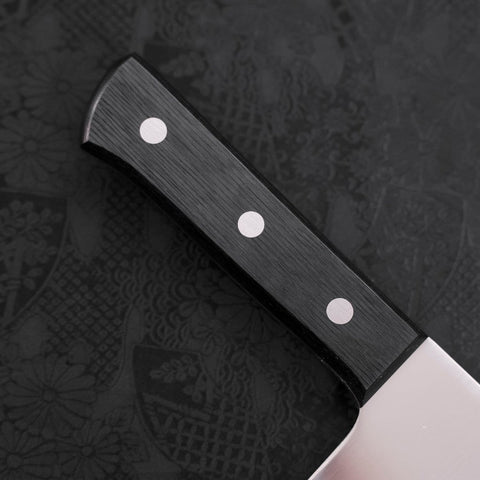 Chopper Molybdenum Polished Black Handle 150mm-[Musashi]-[Japanese-Kitchen-Knives]
