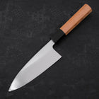 Deba AUS-10 Polished Buffalo Teak Handle 150mm-[Musashi]-[Japanese-Kitchen-Knives]