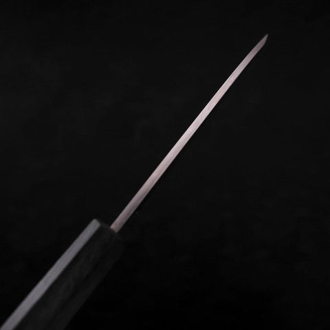 Deba AUS-8 Polished Dark Blue Urushi Handle 120mm-[Musashi]-[Japanese-Kitchen-Knives]