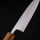 Deba AUS-8 Polished Oak Handle 120mm (4.7”)-[Musashi]-[Japanese-Kitchen-Knives]