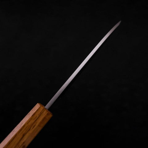 Deba AUS-8 Polished Oak Handle 120mm-[Musashi]-[Japanese-Kitchen-Knives]