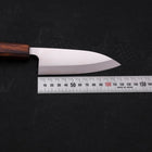 Deba AUS-8 Polished Sumi Urushi Handle 120mm (4.7”)-[Musashi]-[Japanese-Kitchen-Knives]