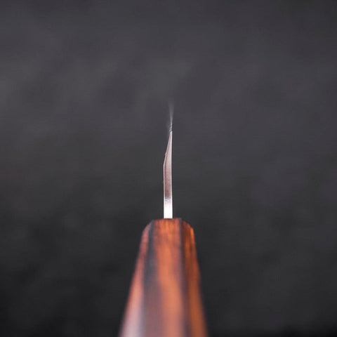 Deba AUS-8 Polished Sumi Urushi Handle 120mm-[Musashi]-[Japanese-Kitchen-Knives]