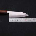 Deba AUS-8 Polished Sumi Urushi Handle 120mm-[Musashi]-[Japanese-Kitchen-Knives]