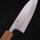 Deba AUS-8 Polished Yaki-Urushi Handle 120mm-[Musashi]-[Japanese-Kitchen-Knives]