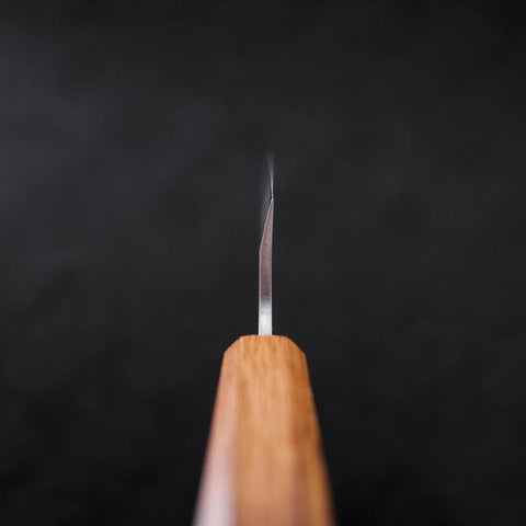 Deba AUS-8 Polished Yaki-Urushi Handle 120mm-[Musashi]-[Japanese-Kitchen-Knives]