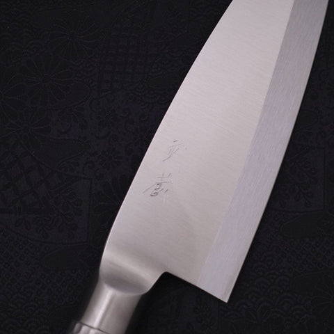 Deba All-Stainless Pure-Molybdenum 180mm (7”)-[Musashi]-[Japanese-Kitchen-Knives]
