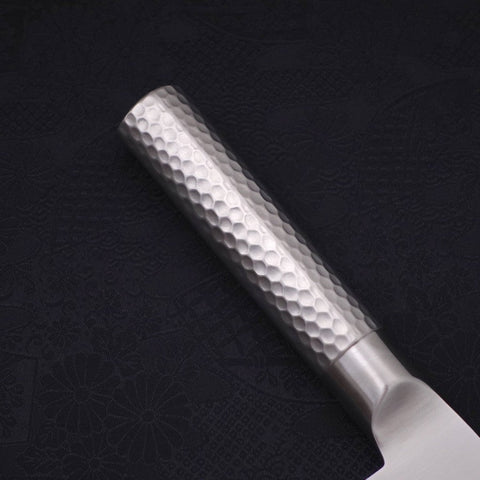 Deba All-Stainless Pure-Molybdenum 180mm (7”)-[Musashi]-[Japanese-Kitchen-Knives]