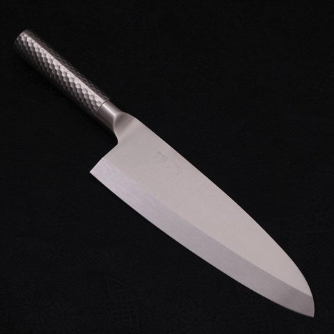 Deba All-Stainless Pure-Molybdenum 210mm-[Musashi]-[Japanese-Kitchen-Knives]