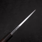 Deba Blue Steel #2 Damascus Shitan Handle 150mm (5.9”)-[Musashi]-[Japanese-Kitchen-Knives]