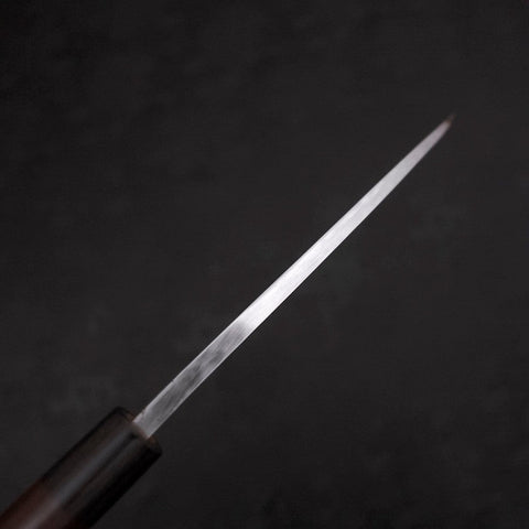 Deba Blue Steel #2 Damascus Shitan Handle 150mm (5.9”)-[Musashi]-[Japanese-Kitchen-Knives]
