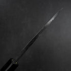 Deba Blue Steel #2 Kurouchi Buffalo Magnolia Handle 170mm (6.7”)-[Musashi]-[Japanese-Kitchen-Knives]